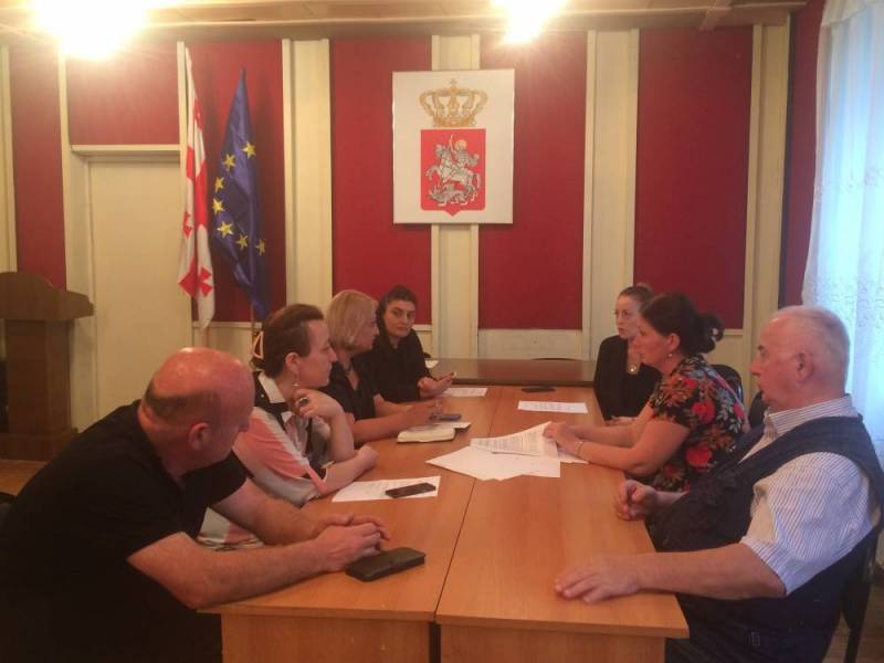 ცაგერის მუნიციპალიტეტის საკრებულოს ჯანდაცვისა და სოციალურ საკითხთა კომისიის სხდომა